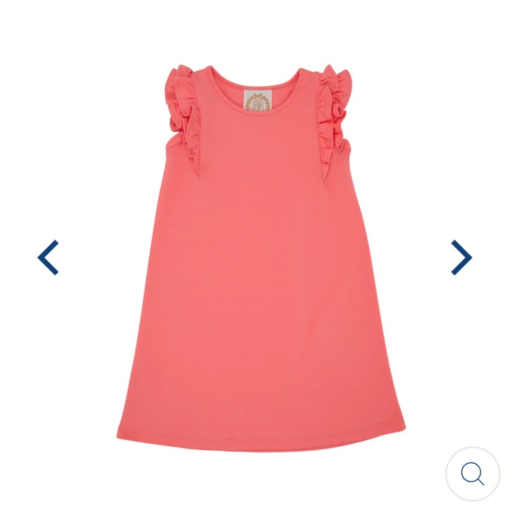 NWT TBBC Ruehling Ruffle Dress Size 14